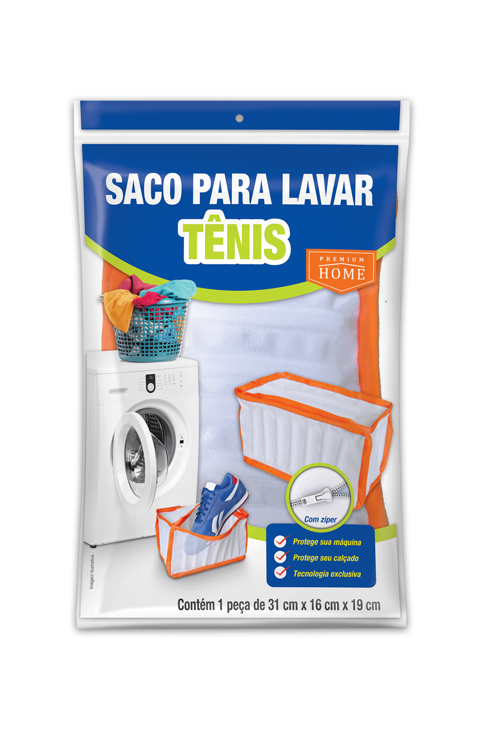 Saco p/ Lavar Tênis